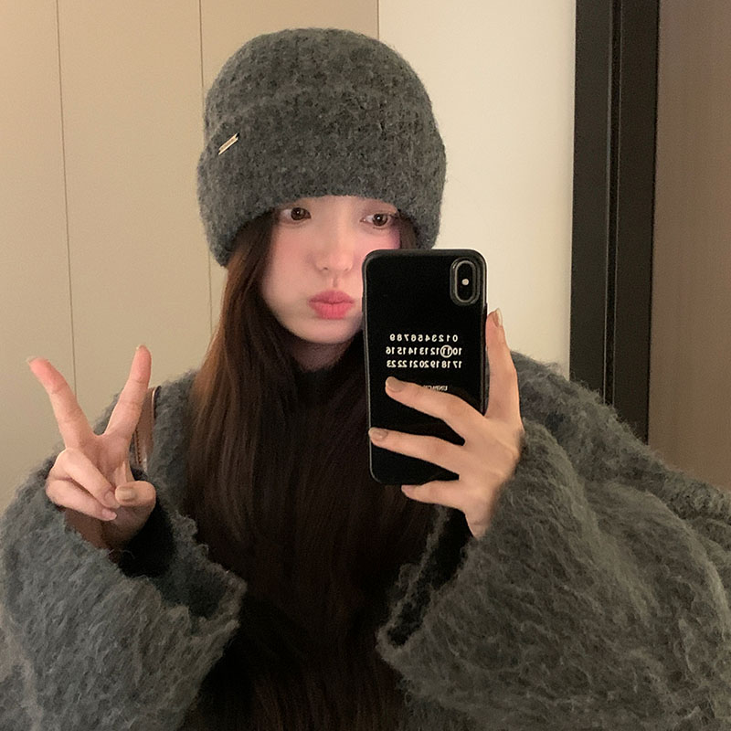 韩版女款秋冬帽子保暖防寒