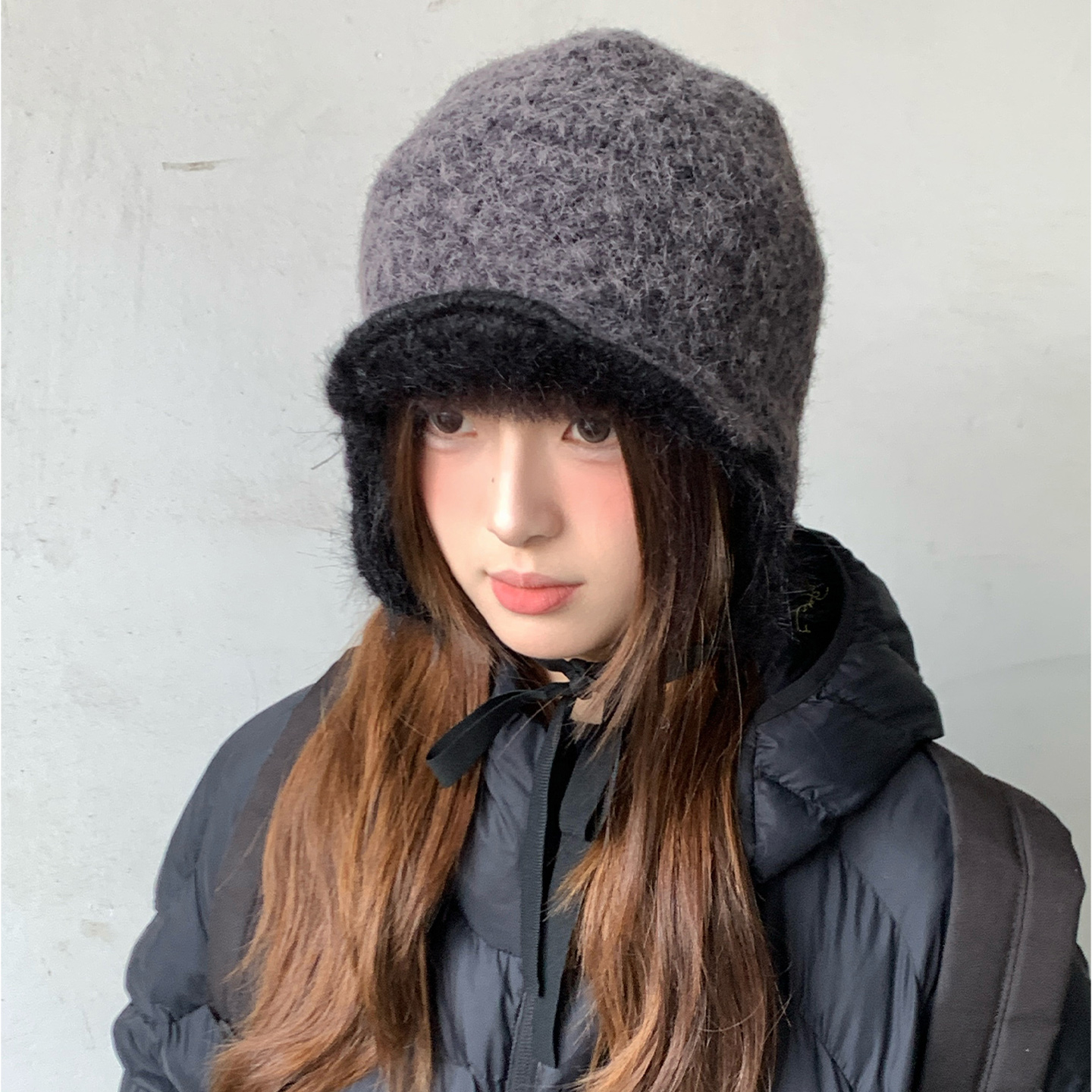 韩版保暖毛绒雷锋帽女款冬季