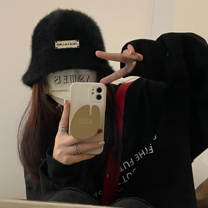 unclecm毛线帽逛街百搭女士