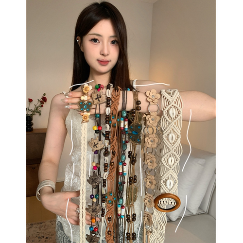 复古波西米亚民族风腰带女