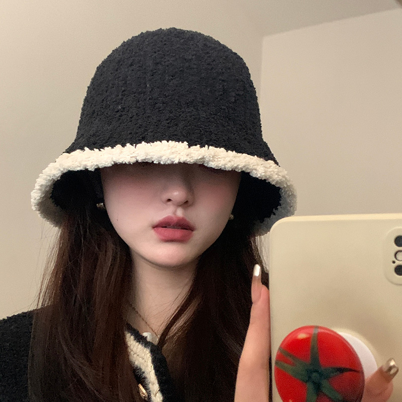 可爱韩系逛街女秋冬帽子保暖