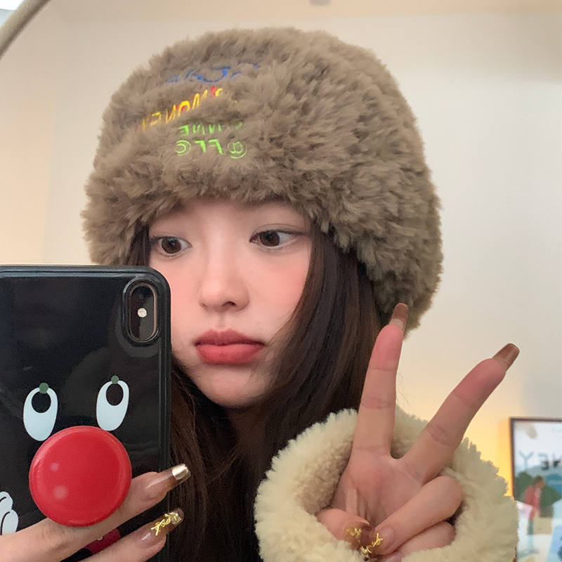 unclecm毛线帽逛街百搭女士秋冬