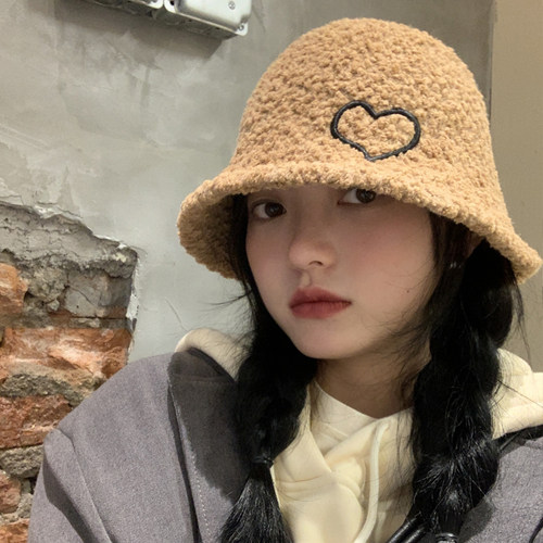 秋冬帽子羊羔绒女百搭保暖