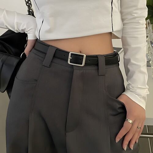 2022现款腰带女简约腰带