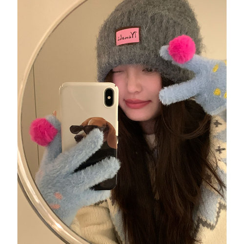 女款韩版手套防寒保暖