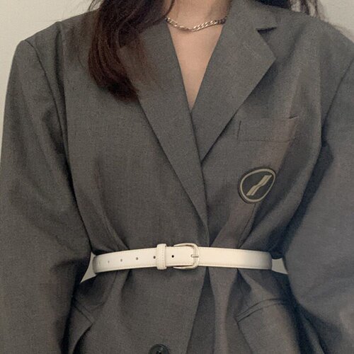女韩版简约百搭细腰带