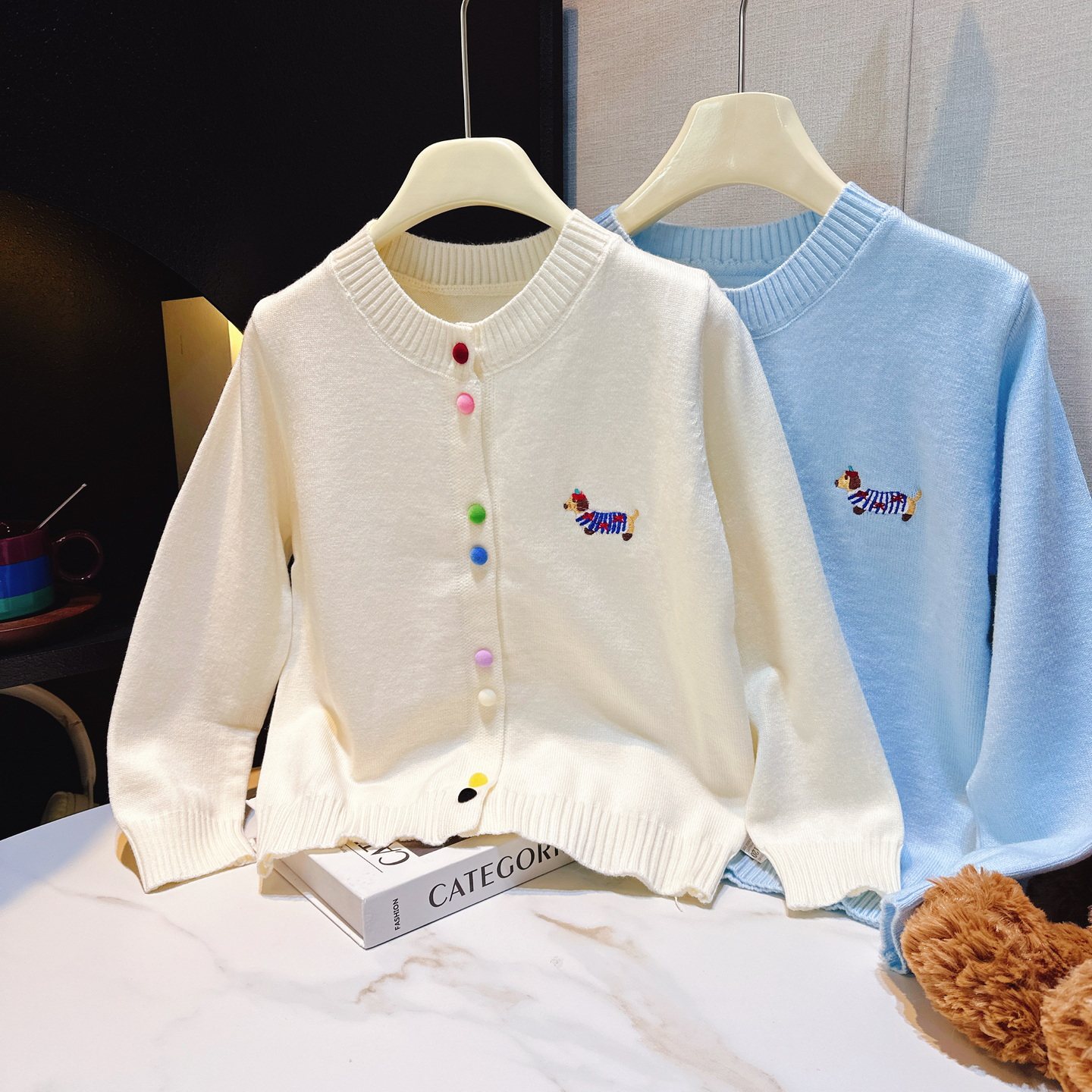 女童毛衣开衫春季2026新款中大童女孩针织衫超好看毛线衣洋气,童装/婴儿装/亲子装,毛衣/针织衫,淘宝优惠券,粉丝福利购,淘宝优惠卷