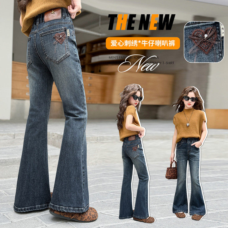 陶陶果童装&6288后口袋蝴蝶结喇叭裤1,童装/婴儿装/亲子装,裤子,淘宝优惠券,粉丝福利购,淘宝优惠卷