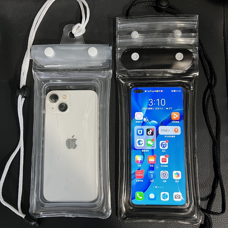 气囊漂浮三条密封手机防水袋批发