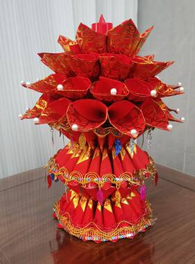 手工折纸 中秋塔 繁花似锦材料包