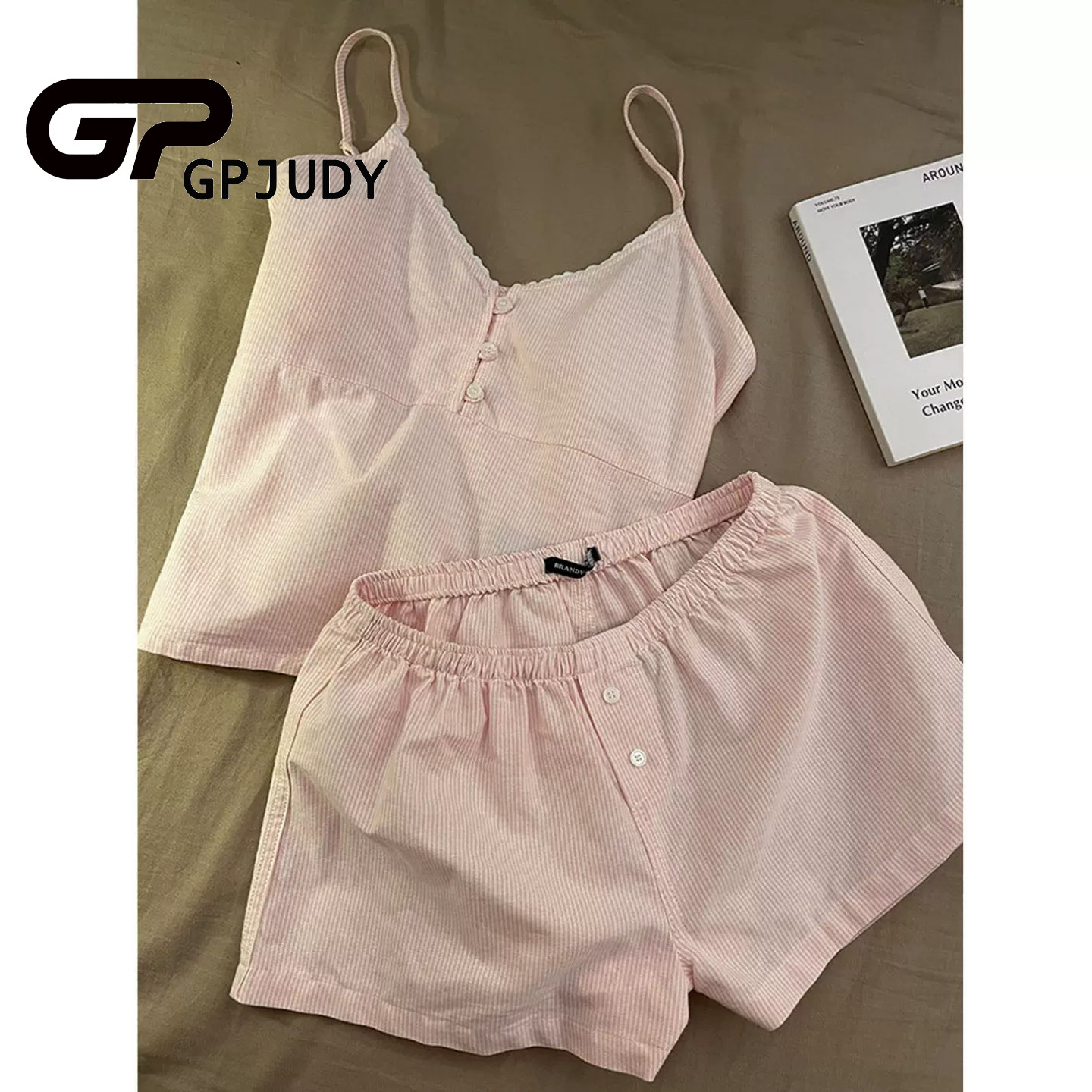 日本GP&JP吊带睡衣女