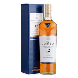 Macallan 麦卡伦12年蓝钻双桶 单一麦芽苏格兰威士忌洋酒