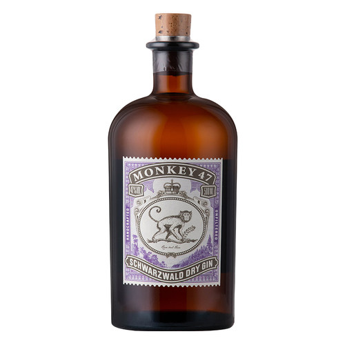 猴王47黑森林干金酒 猴子47金酒 MONKEY GIN 德国进口洋酒500ml