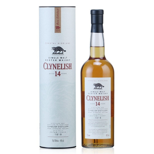 行货 小猫14年 Clynelish克里尼利基14年单一麦芽苏格兰威士忌
