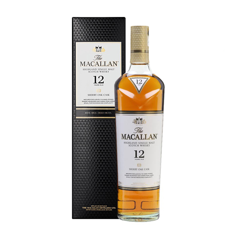 macallan12年雪莉桶单一麦芽