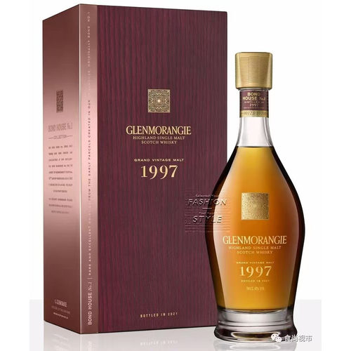 格兰杰赏麦1997年份高地单一麦芽苏格兰威士忌700ml