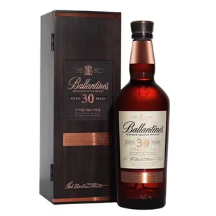 行货正品 百龄坛30年苏格兰威士忌 Ballantines 礼盒装进口洋酒