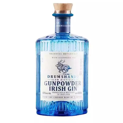 爱尔兰进口Gunpowder Irish Gin 鹿角兔•火耀金酒纵情四海版