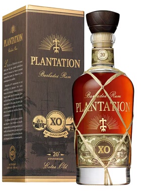 洋酒 蔗园20周年朗姆酒 PLANTATION XO RUM 原装烈酒 700ml