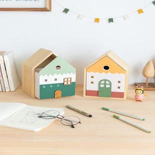 床头柜上放的收纳盒手机置物卫生间洗手台化妆品小尺寸桌面高级感