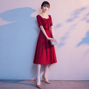 结婚回门便装新娘平时可穿回门服高级感套装新中式小个子大码高端