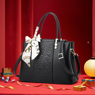 包包女新娘包2025新款红色喜婆婆