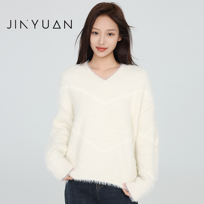 H245131毛衣水貂绒金苑