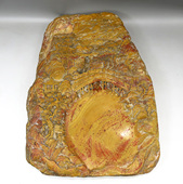 包邮 山居砚 非遗青州红丝砚文创精品文房老坑山水雕刻收藏礼盒