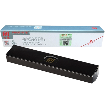 天威色带芯适用OKI四通打印机 5860 5660 5860SP 色带 打印机色带芯 5660SP 8660 色带 加黑色带
