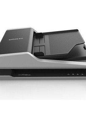 UNIS紫光Uniscan F4120平板及馈纸式双平台扫描仪A4双面CIS批量每分钟40张80面高速扫