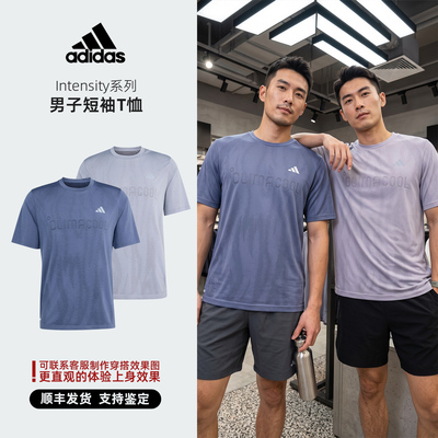 Adidas/阿迪达斯 Intensity系列 男子短袖T恤 KS1247 KS1248