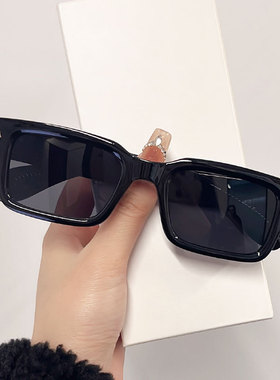 墨镜女高级感2024新款太阳眼镜女防晒防紫外线小框素颜神器男眼镜