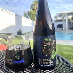 大头精酿美国印记 石板路 玳布朗尼 帝国双倍世涛啤酒 500ml 12度