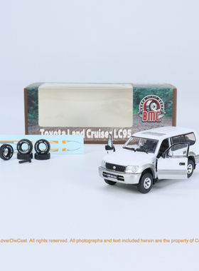 BM1:64丰田霸道 Land Cruiser Prado LC95汽车模型合金摆件