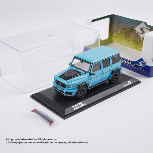 Solido 1:43 巴博斯 ROCKET 900 中国蓝  2021 合金汽车模型