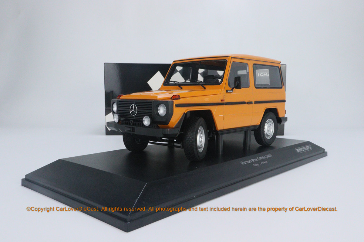 MINICHAMPS 迷你切 1:18奔驰 G-MODEL 短版 W460三款色 合金