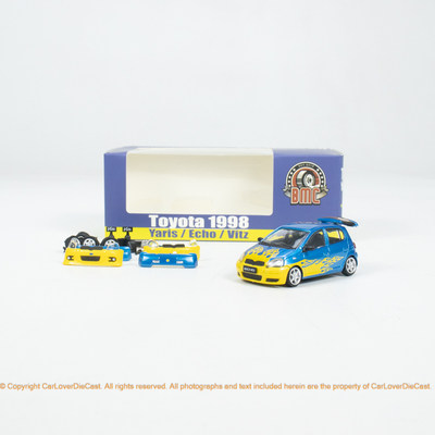 BM 1:64 丰田 1998 Yaris / Echo / Vitz 5 doors (LHD) 汽车模型