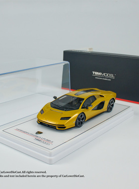 TSM 1:43 兰博基尼 Countach LPI 800-4  汽车模型摆件