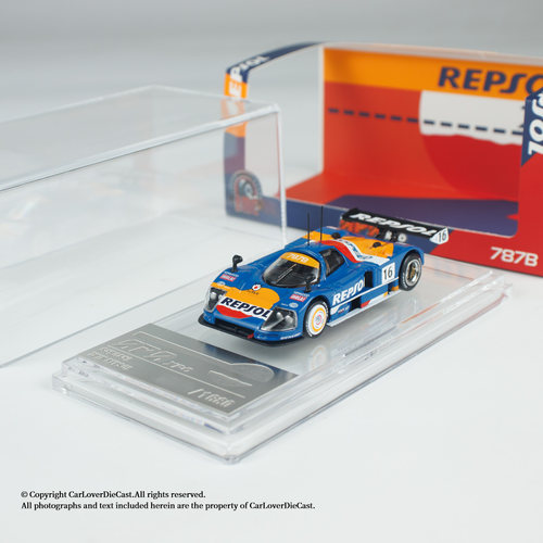BMC 1:64 马自达Mazda 787B Repsol #16 FOSAN25 合金汽车模型