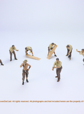 American Diorama 1:18 树脂人偶 工程人系列