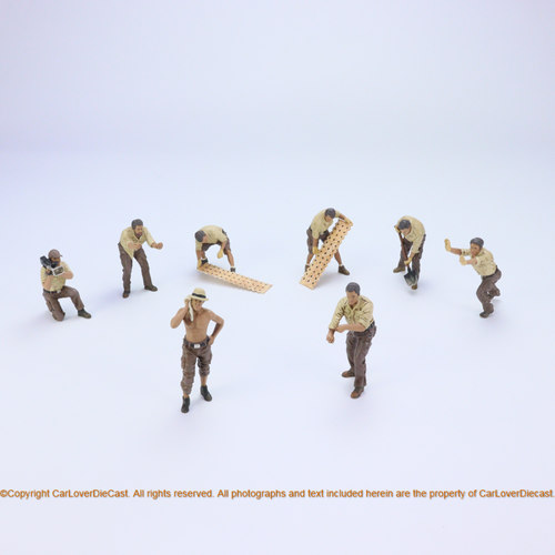 American Diorama 1:18 树脂人偶 工程人系列