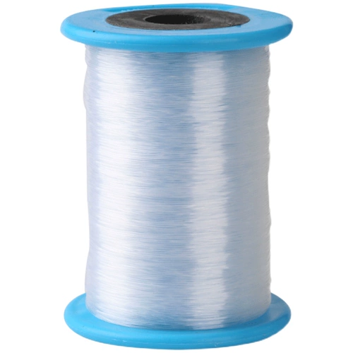 Прозрачная леска ручной работы, плетеное ожерелье из шнура, кольцо, нейлоновые шелковые нитки, DIY