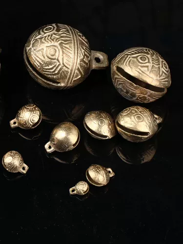 Медный колокольчик, подвеска, ретро аксессуар с аксессуарами ручной работы, «сделай сам»