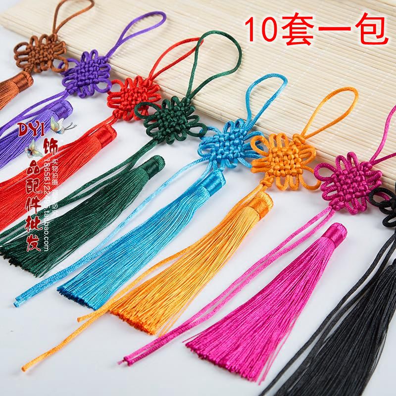 特价diy手工艺流苏6盘挂饰品多色