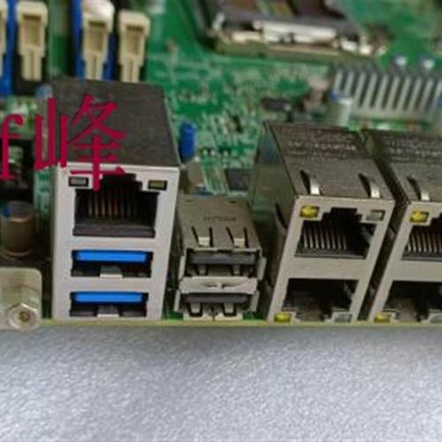 超微 X10SLM+-LN4F 单路服务器小型主板4网卡X10SLM软路由tatx