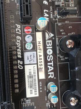 BIOSTAR/映泰 Hi-Fi A85S2 FM2主板集成大板带SATA3.0二手A85主板