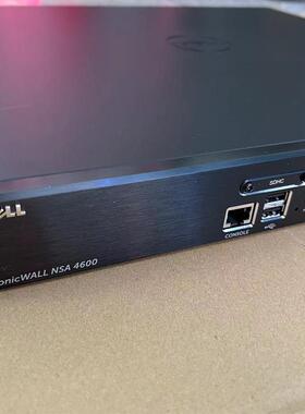 戴尔Dell Sonicwall NSA4600 企业级万兆网络防火墙安全网关 包邮