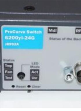 HP/惠普 6200yl-24g J8992A 24端口千兆SFP迷你GBIC托管1U开关