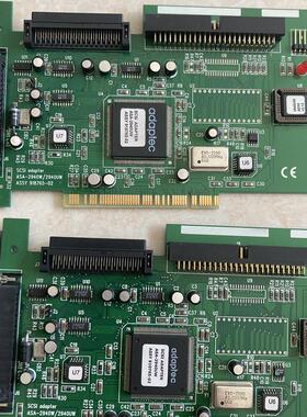 Adaptec AHA-2940UW 2940U 50针 68针 PCI SCSI卡 支持WIN7
