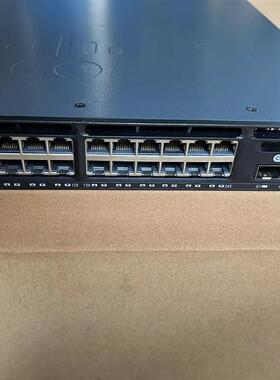 思科 WS-C3650-24TD-L 带10G万兆光口 双电源配置 可出测试报告